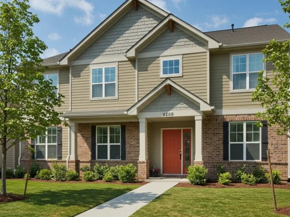 Modern residential rental property showcasing professional management and inviting atmosphere