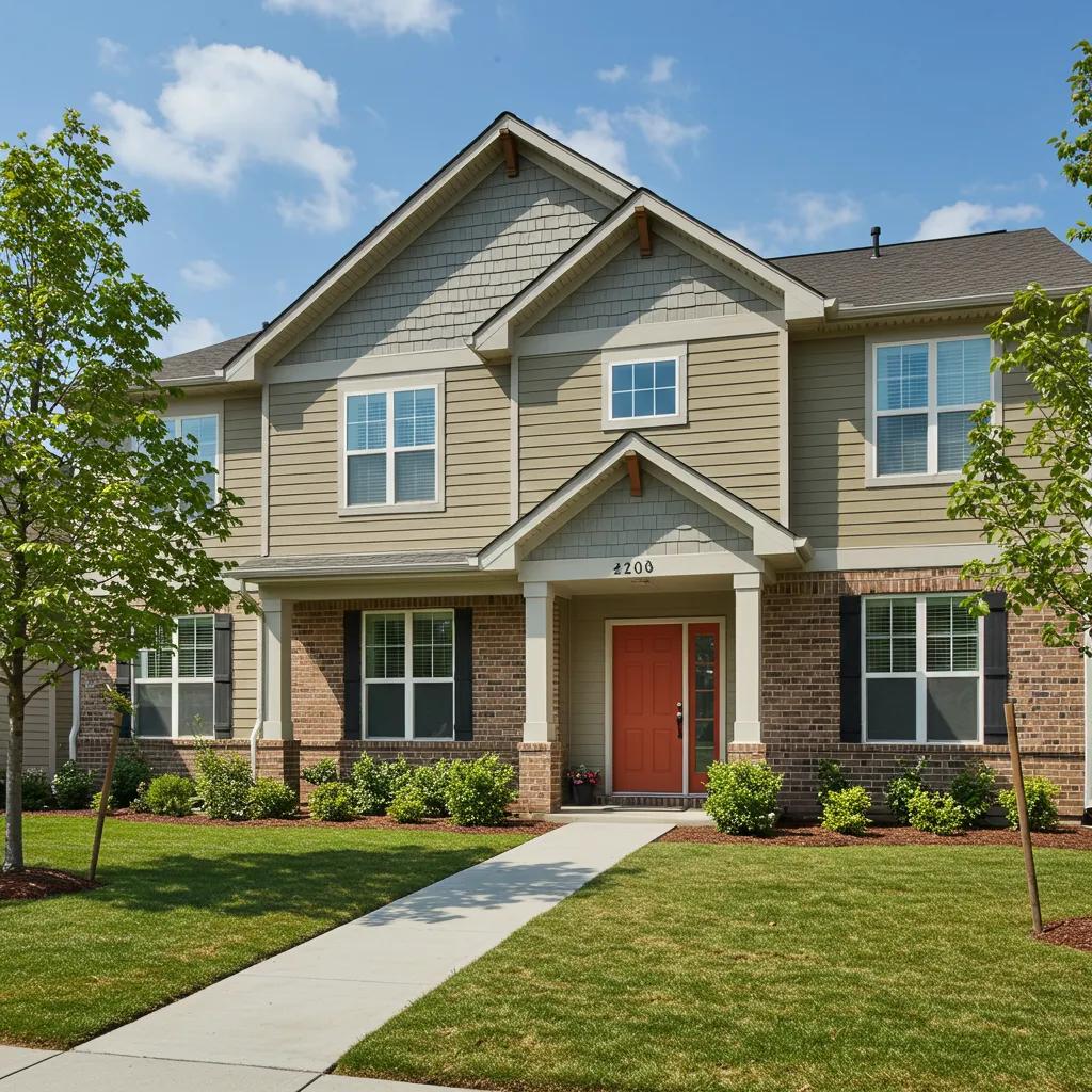 Modern residential rental property showcasing professional management and inviting atmosphere